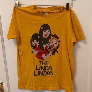 The Linda Lindas Kids Mustard Graphic Tee